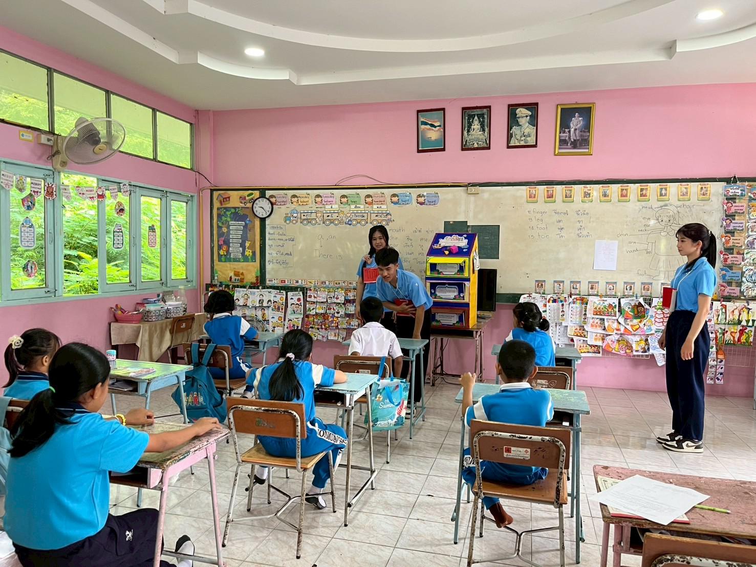 22. ค่ายศิลปะบูรณาการกับสาระการเรียนรู้สำหรับนักเรียนระดับประถมศึกษา ณ โรงเรียนบ้านโนนม่วง